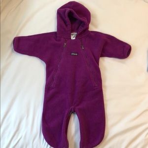 Cozy Patagonia Infant Fleece Bunting 3M